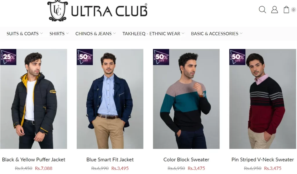 Ultra Club Winter Clearance Sale