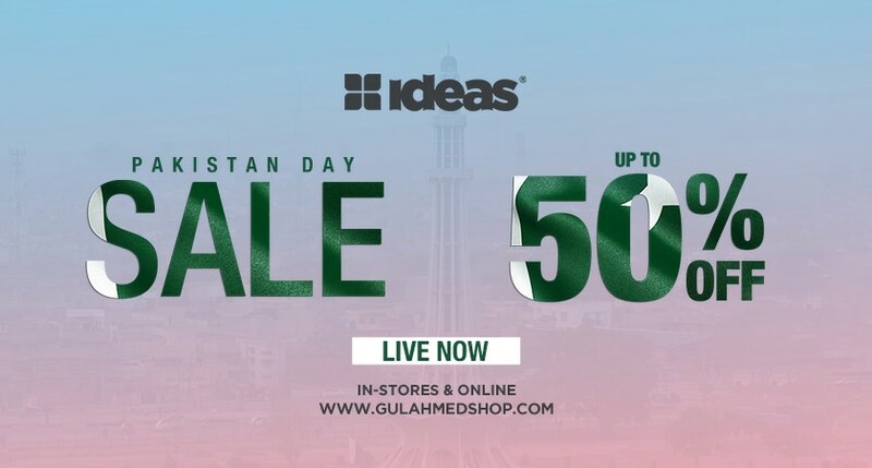 Gul Ahmed Ideas Pakistan Day Sale On 23 March