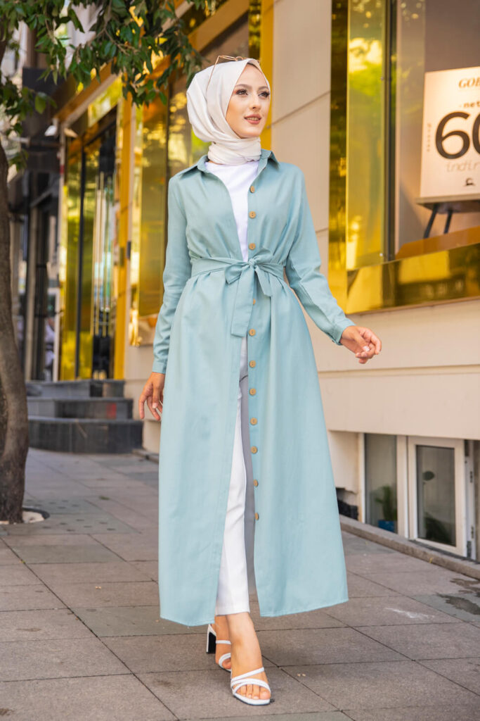 Coat Style Abaya Turkish