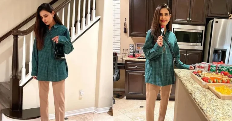 Sadia Ghaffar Posing in Casual Wear in Her Recent Instagram Post