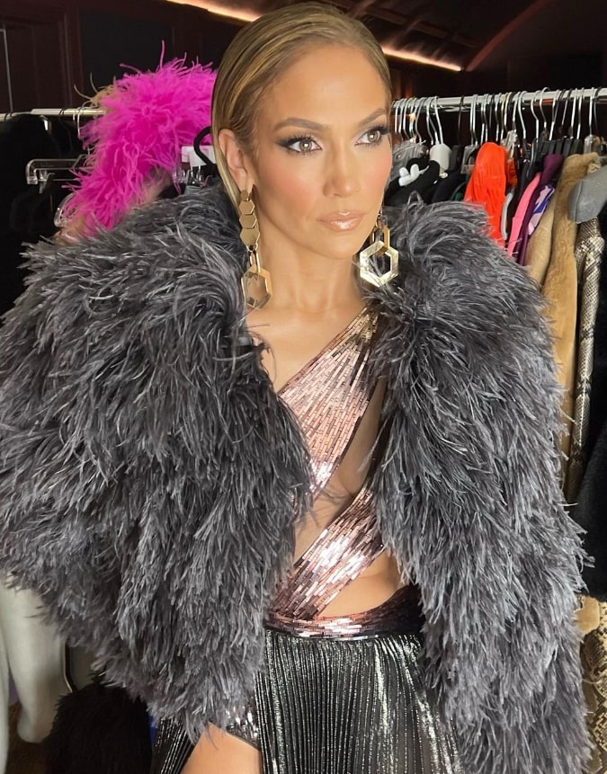 Jennifer Lopez maintained the Diva streak attending the launch of JLO Jennifer Lopez for Revolve