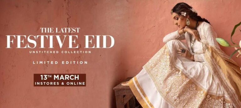 Gul Ahmed Festive Eid Collection 2023 is live now