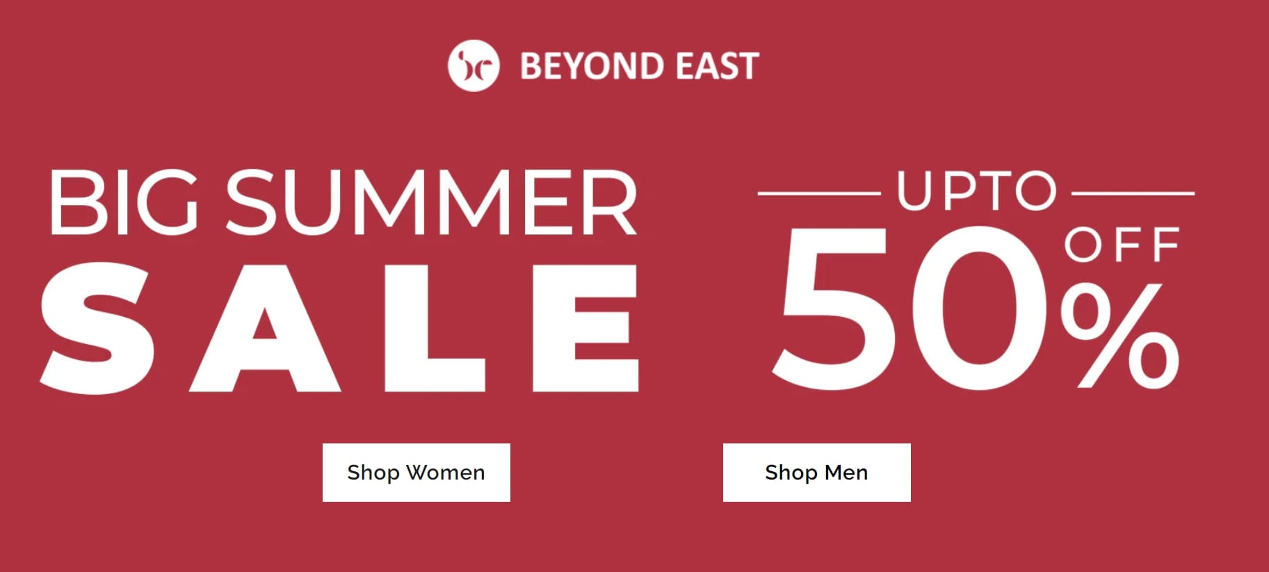 beyond east 50 sale summer